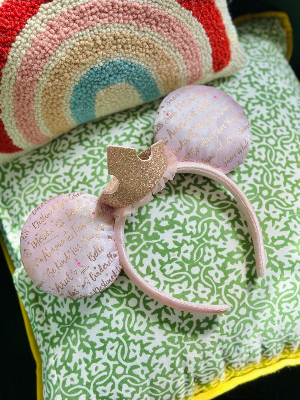 Disney Parks Princess Minnie Mouse Ears Headband